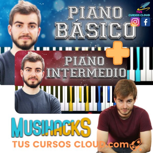 Aprende a Tocar el Piano (BÁSICO + INTERMEDIO) de Jaime Altozano