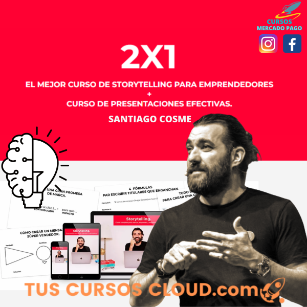 CURSO DE STORYTELLING PARA EMPRENDEDORES + CURSO DE PRESENTACIONES EFECTIVAS