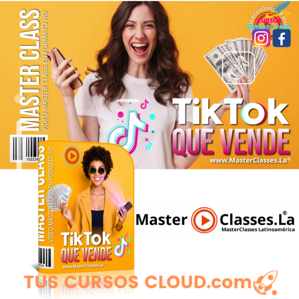 TIKTOK QUE VENDE MASTERCLASSES