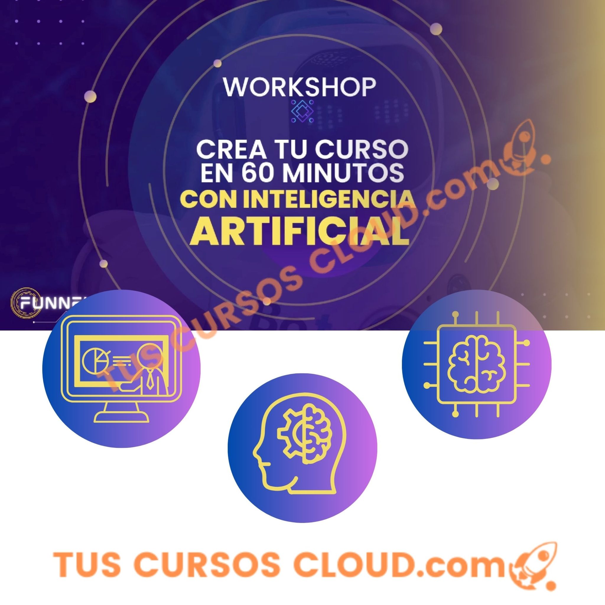 Workshop: Crea tu Curso en 60 Minutos con Inteligencia Artificial IA