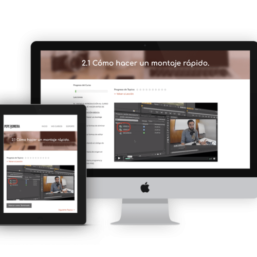 Curso Edición de Video + Youtube de Pepe Romera t2