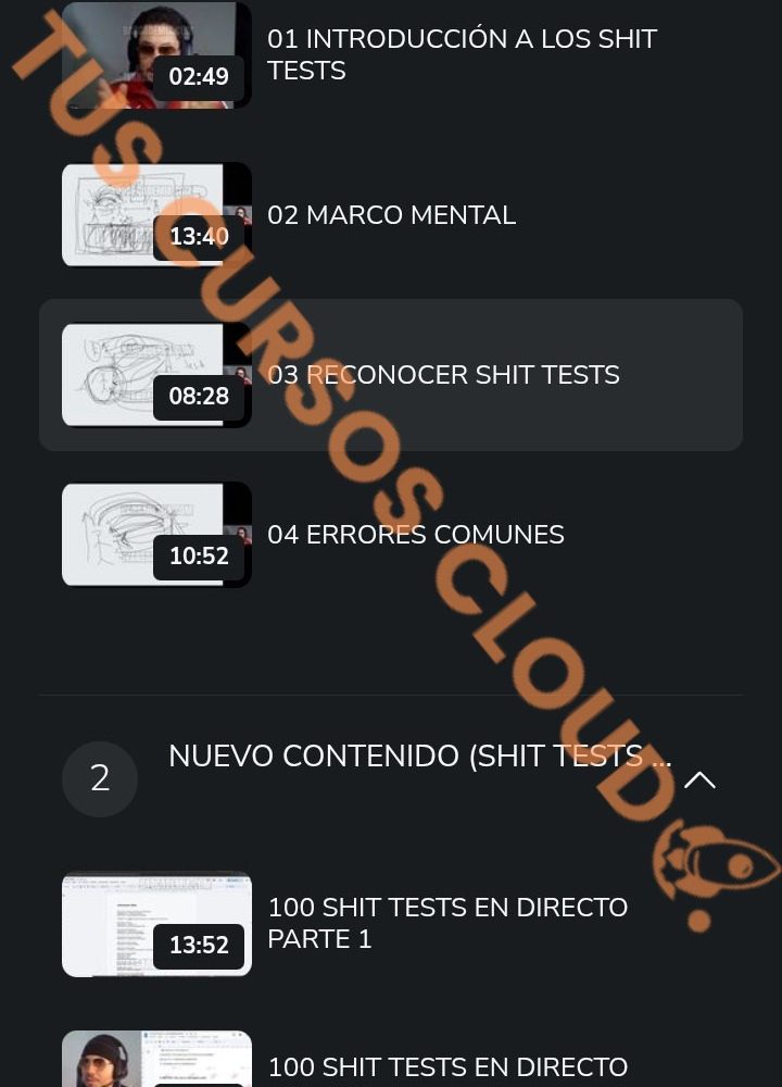 SHIT TESTS 2 Y CONVERSACIONES QUE LLEVAN AL SEXO SHIT TESTS 2 Y CONVERSACIONES QUE LLEVAN AL SEXO